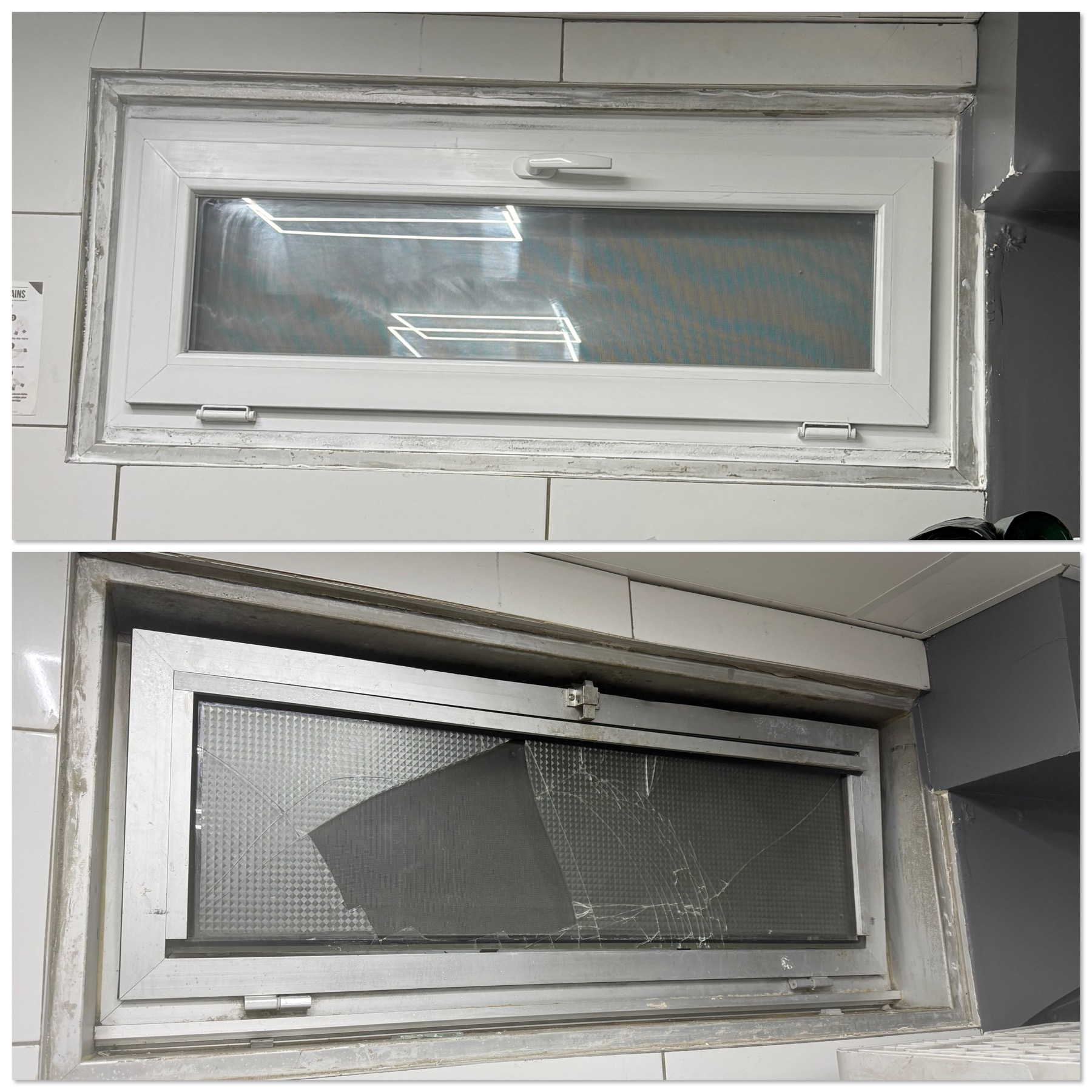 Remplacement fenêtre sécurisée